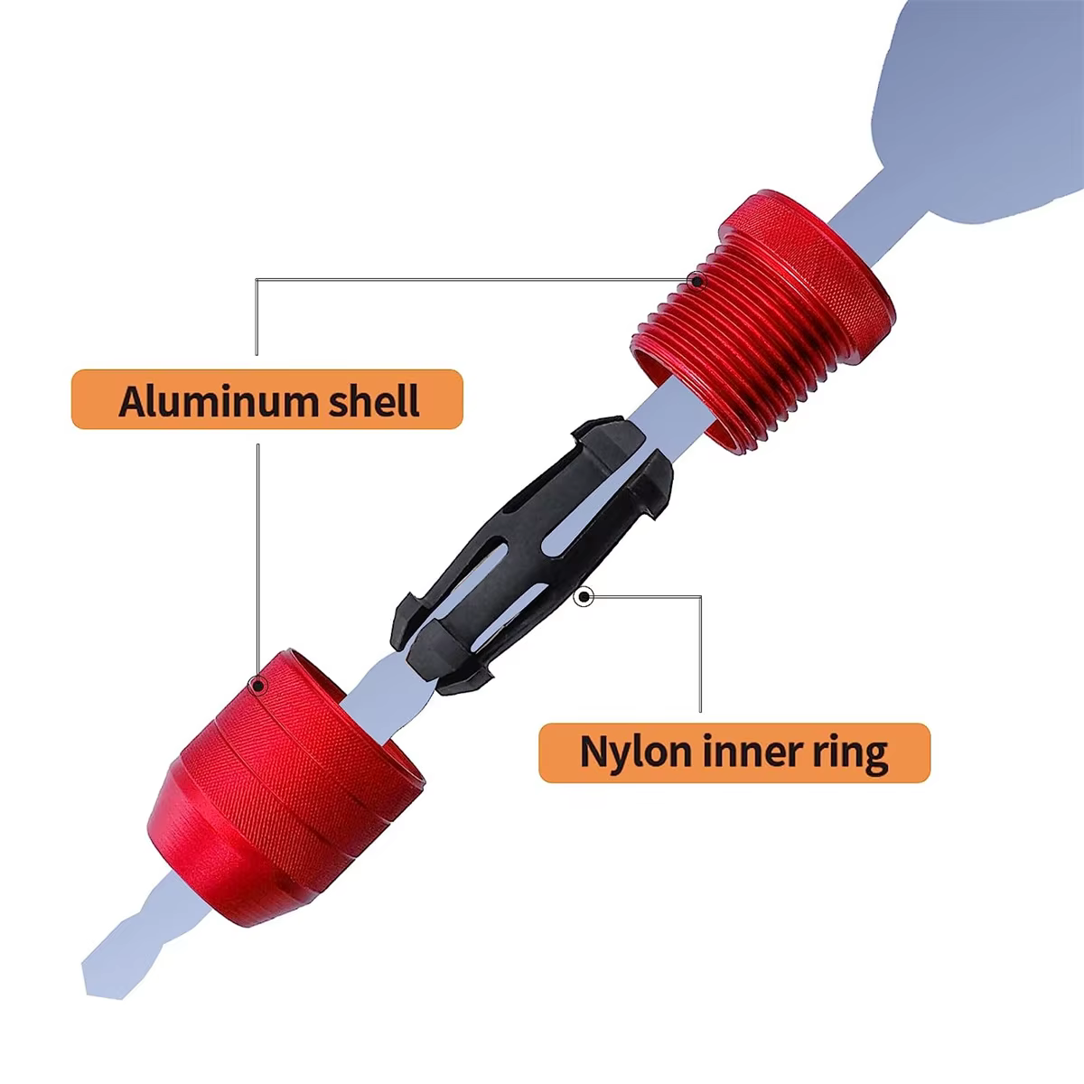 Jeu de butées de perceuse en aluminium