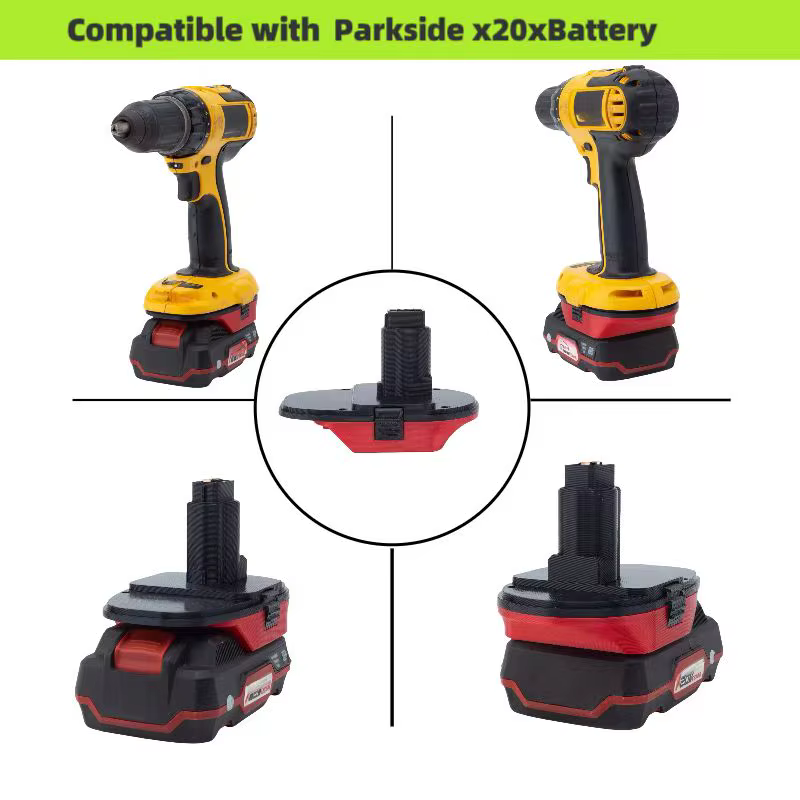 Pour adaptateur Parkside vers Dewalt