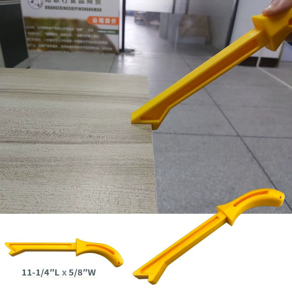 Bâton de poussoir de scie à bois jaune