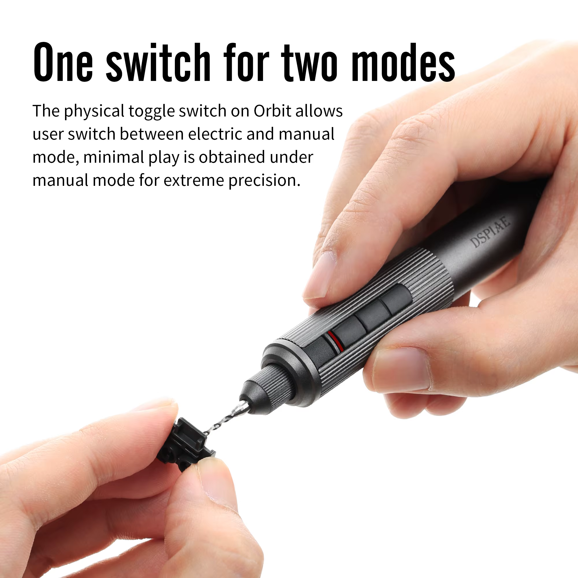 Perceuse électrique de précision DSPIAE Orbit 2-en-1