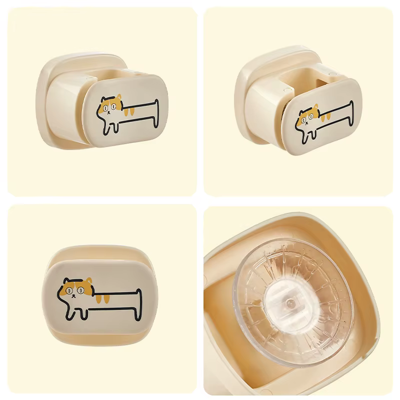Support mural universel détachable UFORU pour balai et serpillière – Organisateur mignon pour outils de nettoyage de salle de bain