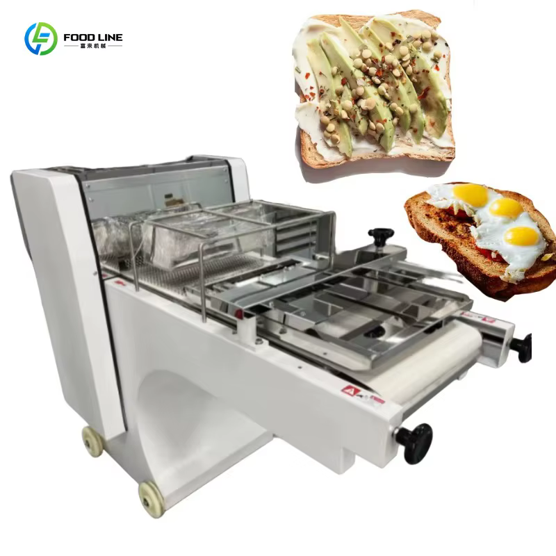 Machine à griller automatique personnalisée, 24 tranches par minute, haute efficacité, équipement de cuisson commercial