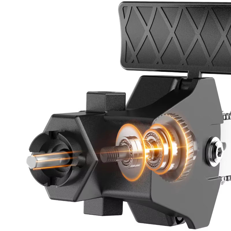 Perceuse électrique modifiée en tronçonneuse électrique