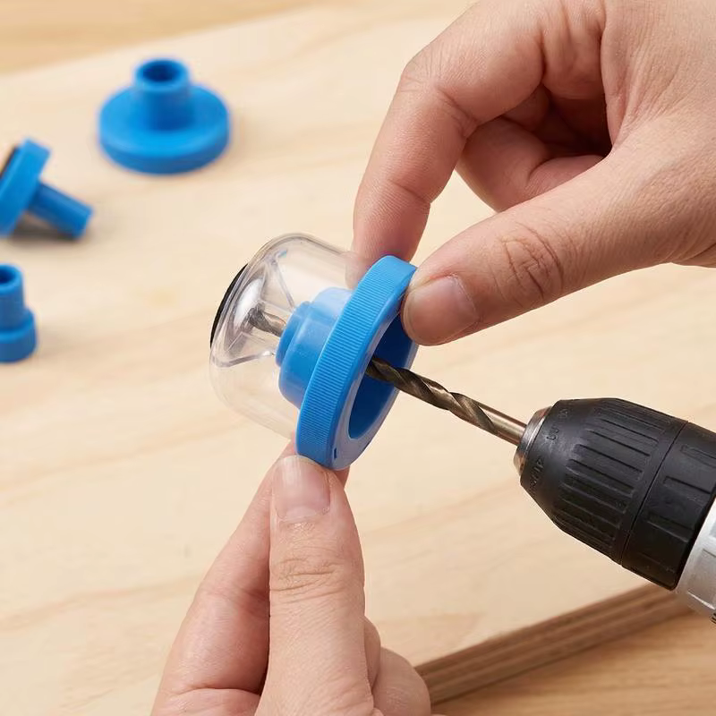 Accessoire essentiel pour outil électrique domestique : Collecteur de poussière pour perceuse, protège-foret, dispositif de récupération des cendres