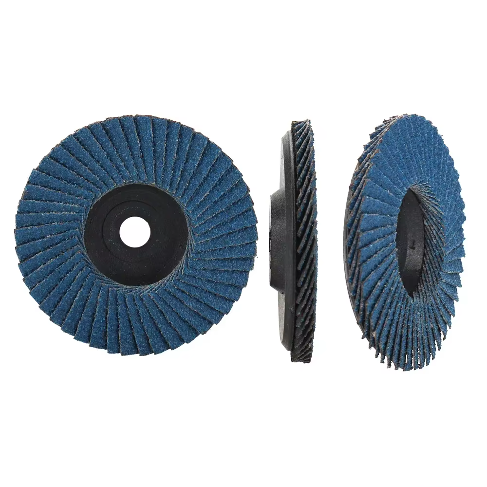 Disques à lamelles plats de 75 mm (1/3 pièces) – Mini-disques de ponçage de 3 pouces pour meuleuse d'angle