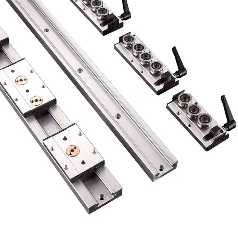 Guide linéaire à double axe intégré 28mm, glissière à roulettes SGR10 bloc SGB10 longueur de guidage SGR10 300 400 500 600 700
