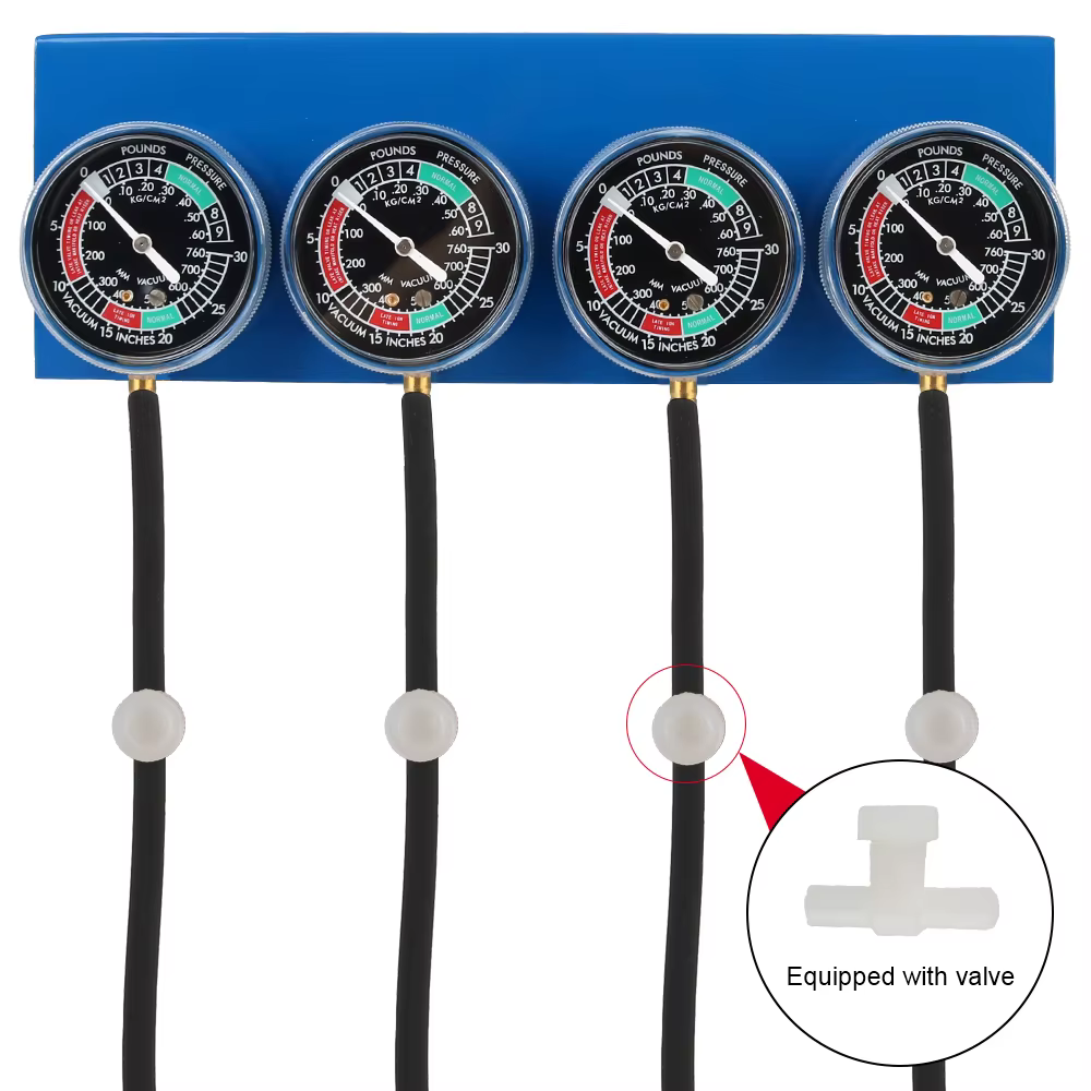 Kit de synchronisation de carburateur de testeur de moto