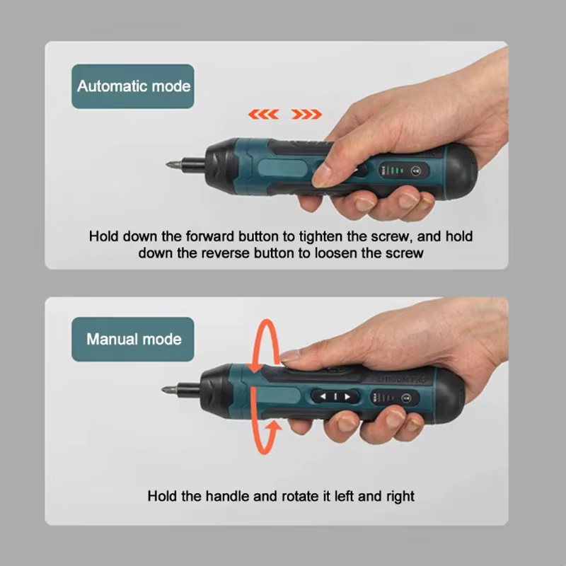 Perceuse électrique rechargeable 1300 mah. Mini tournevis