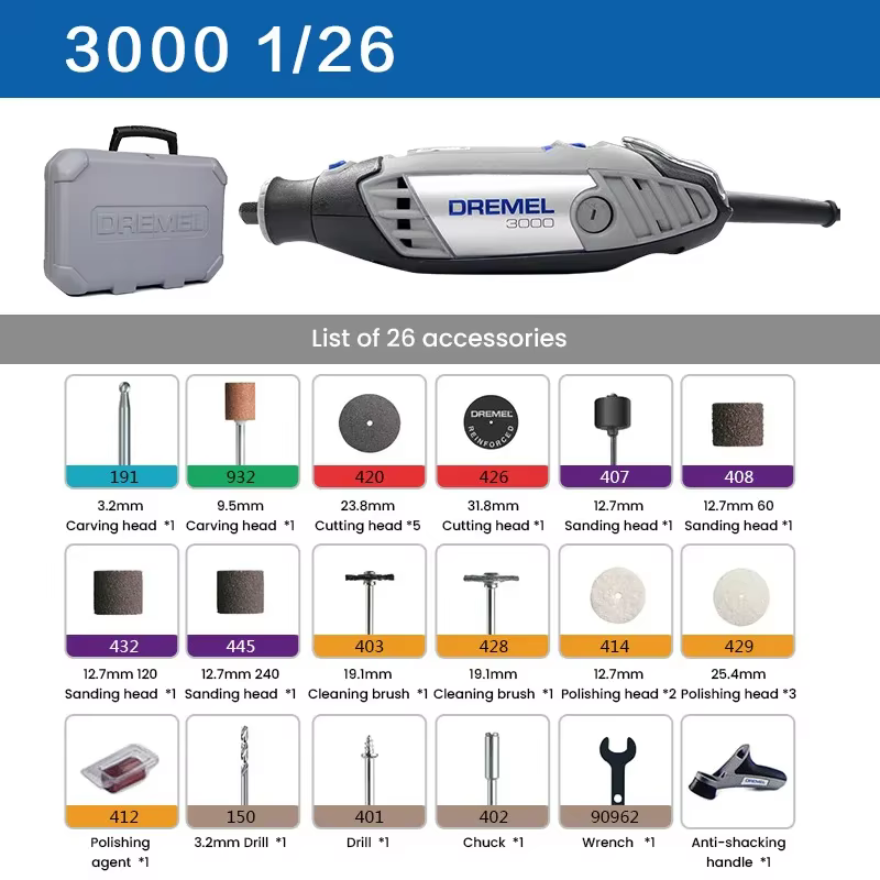 Dremel 3000/4250 Mini broyeur
