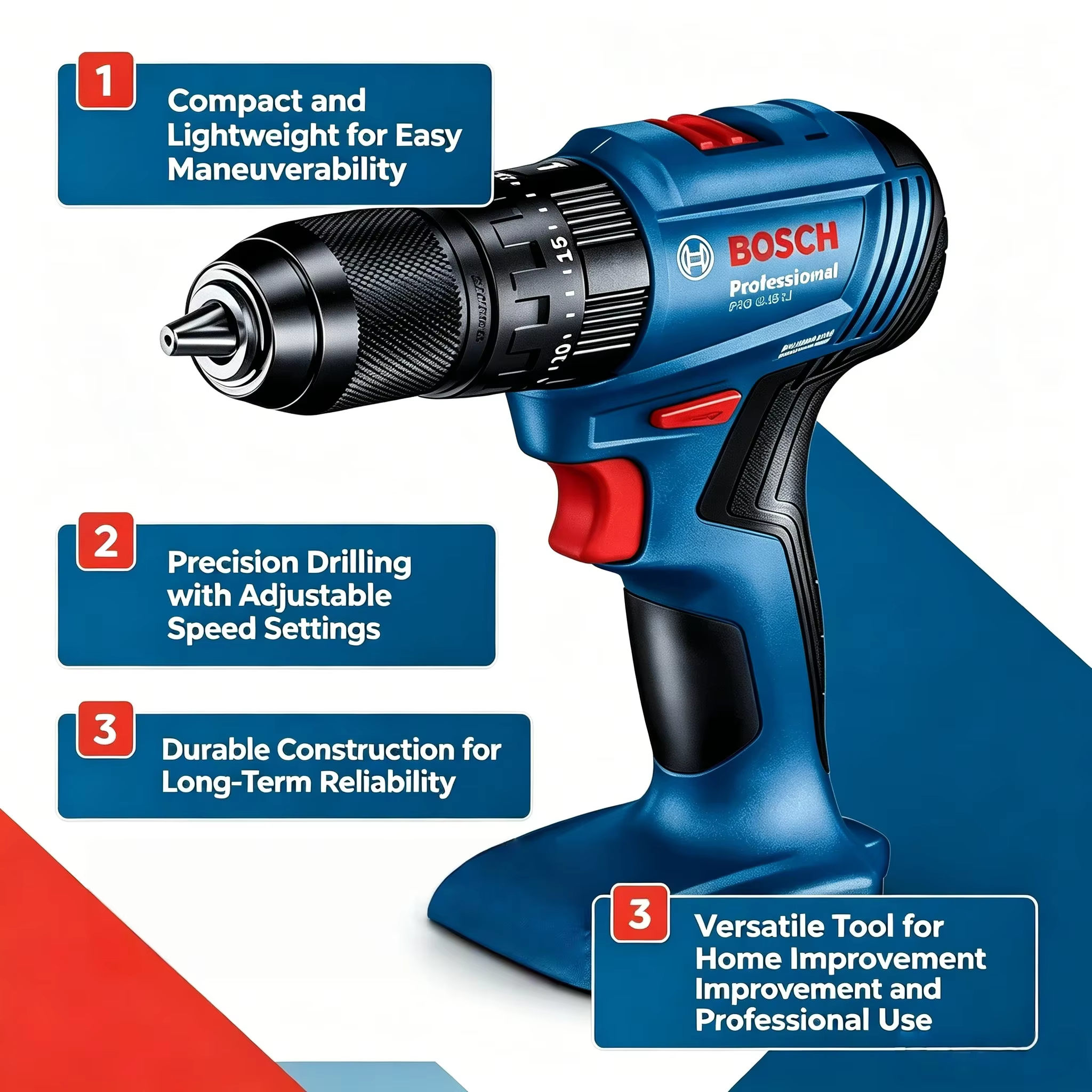 Perceuse à percussion sans fil Bosch GSB 185-LI 18V