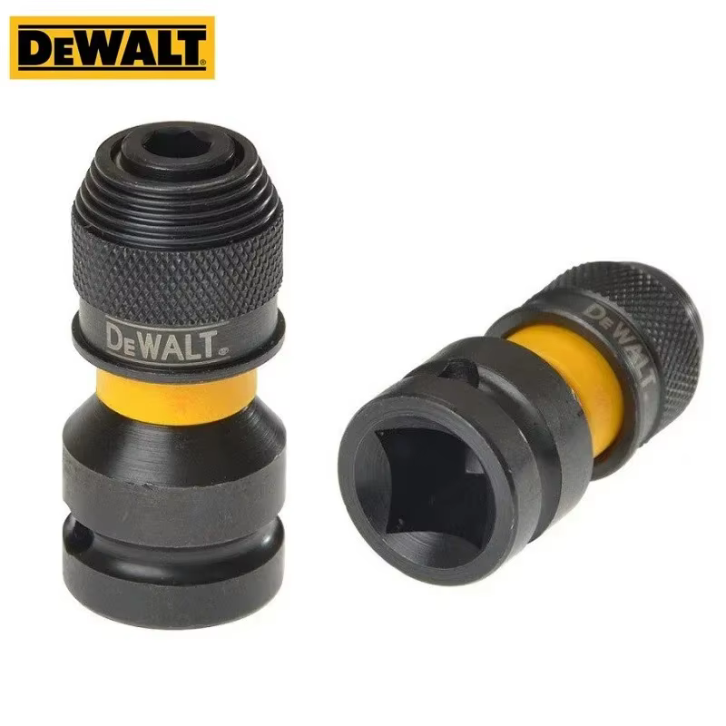 DEWALT DT7508 adaptateur de clé à chocs DT7508-QZ 1/4 "hex à 1/2" accessoires d'outils carrés jeu de clés à cliquet convertisseur d'entraînement