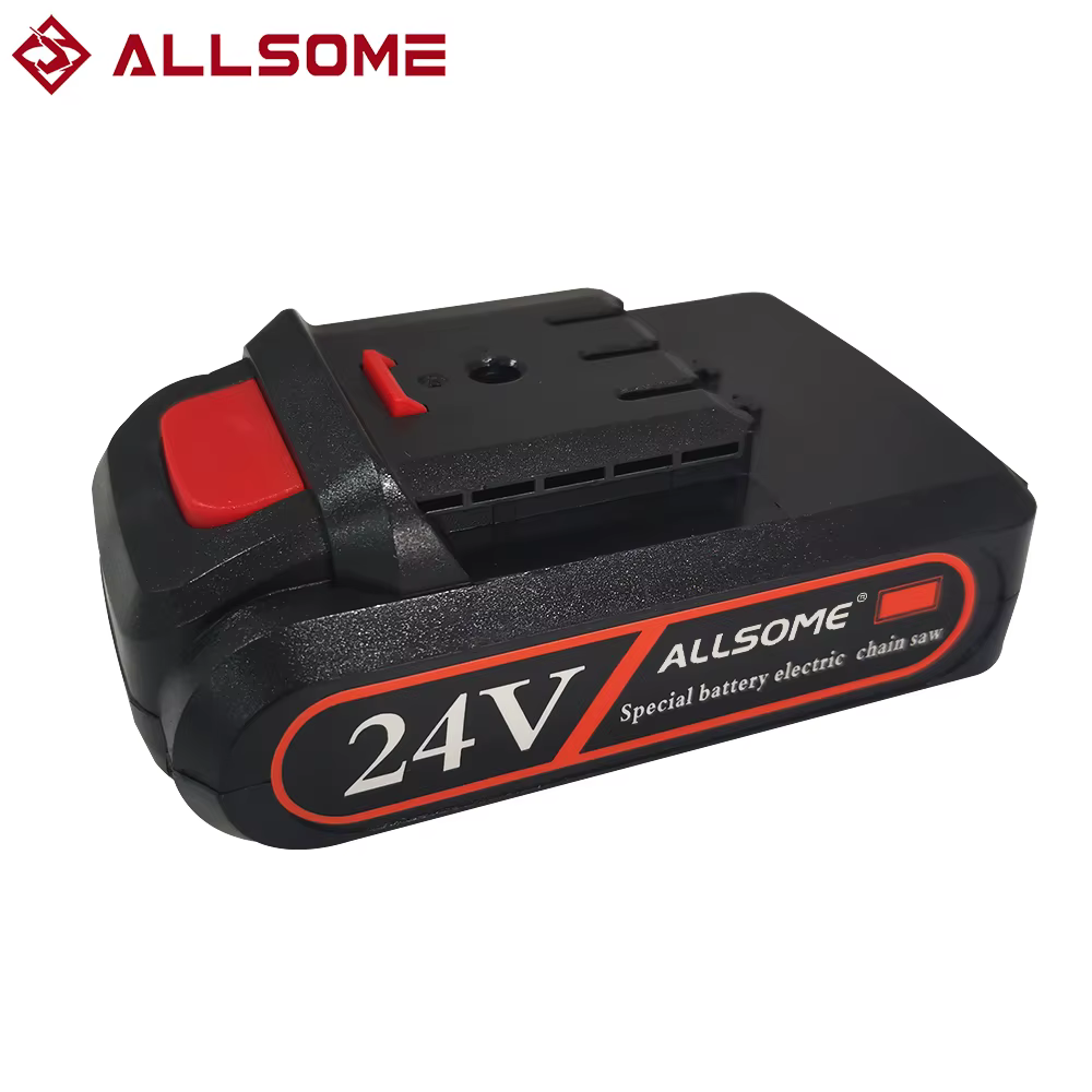 Scie Électrique à Chaîne Portable, Scie à Élaguer, Batterie 24V