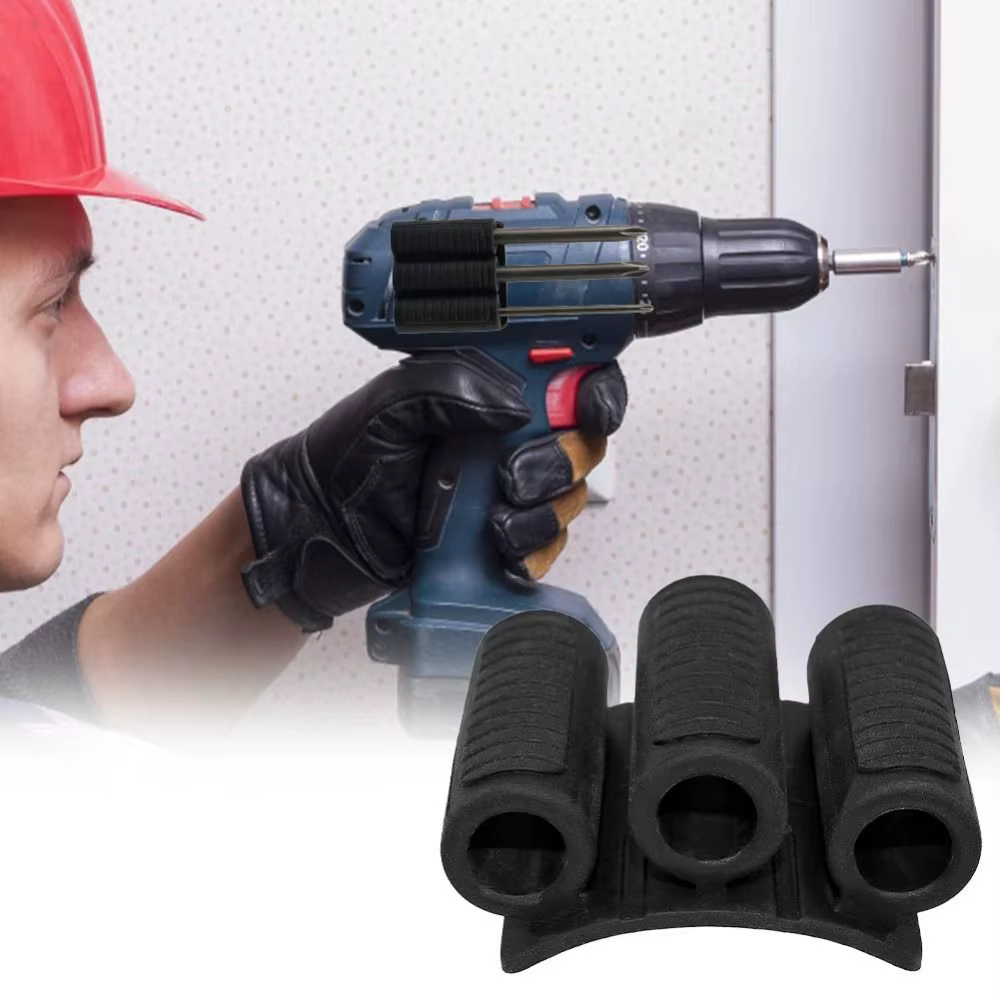 Supports d'embouts à changement rapide pour perceuse