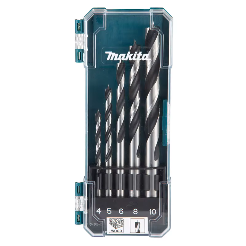 Makita D-72833 D-72861 jeu de forets pour métal/bois HSS-Tin foret hélicoïdal diverses tailles accessoires d'outils multifonctionnels