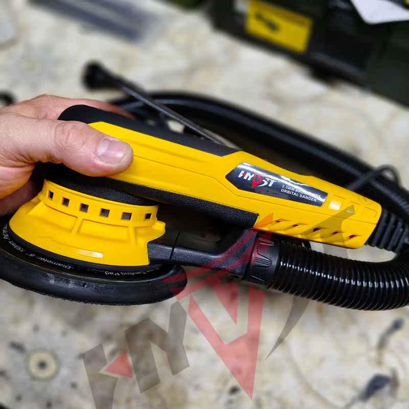 HYVST 6 "5.0mm/2.5mm multi-fonction automobile sans brosse ponceuse orbitale électrique aléatoire vitesse Variable