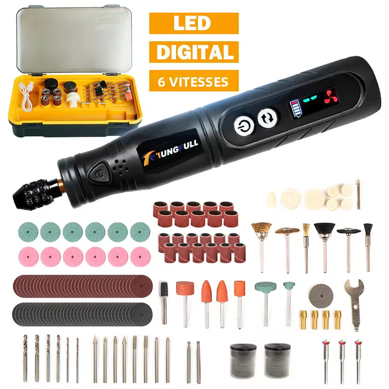 Kit d'outils rotatifs sans fil