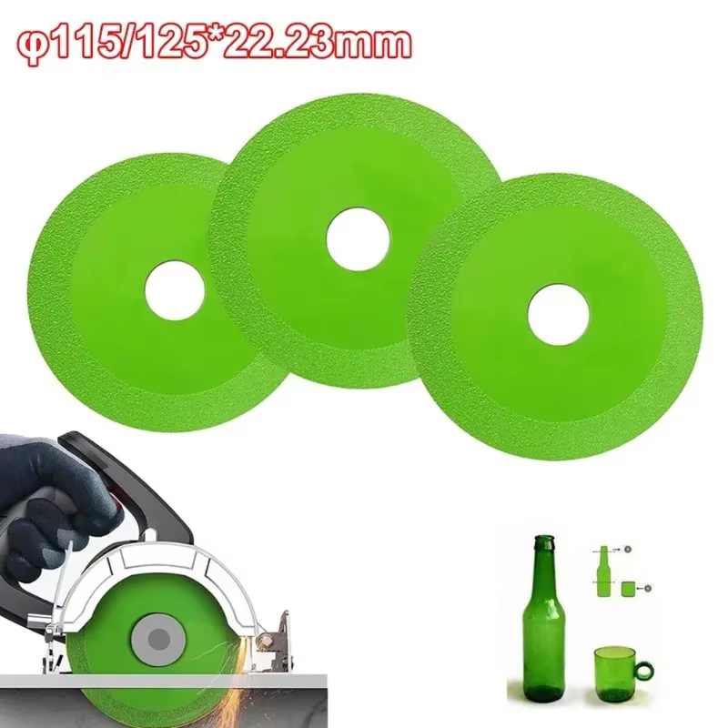 Disque de découpe diamanté 115/125 mm pour verre