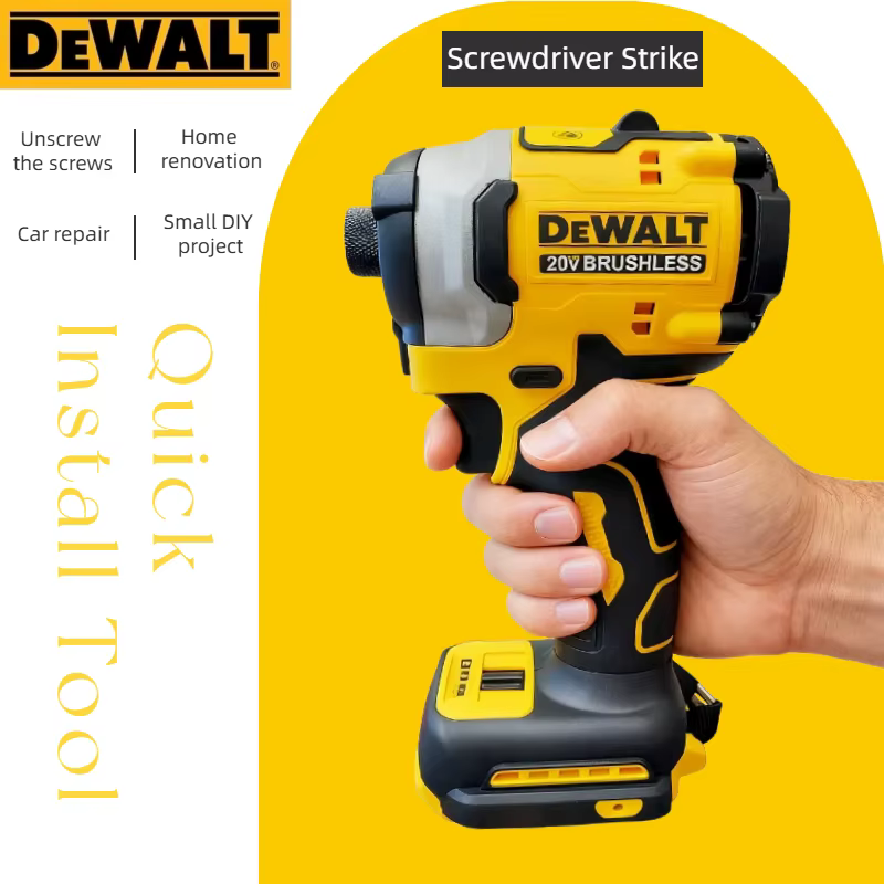 DEWALT DCF Nouveau 850 20V Perceuse-visseuse sans fil à moteur sans balais