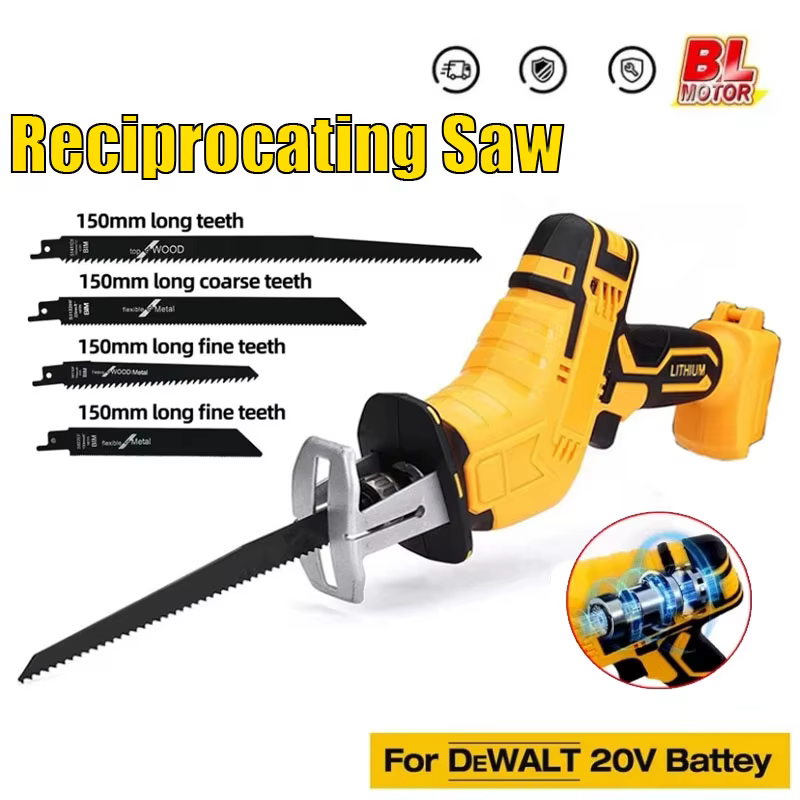 Scie alternative sans fil pour batterie Dewalt 18V 20V