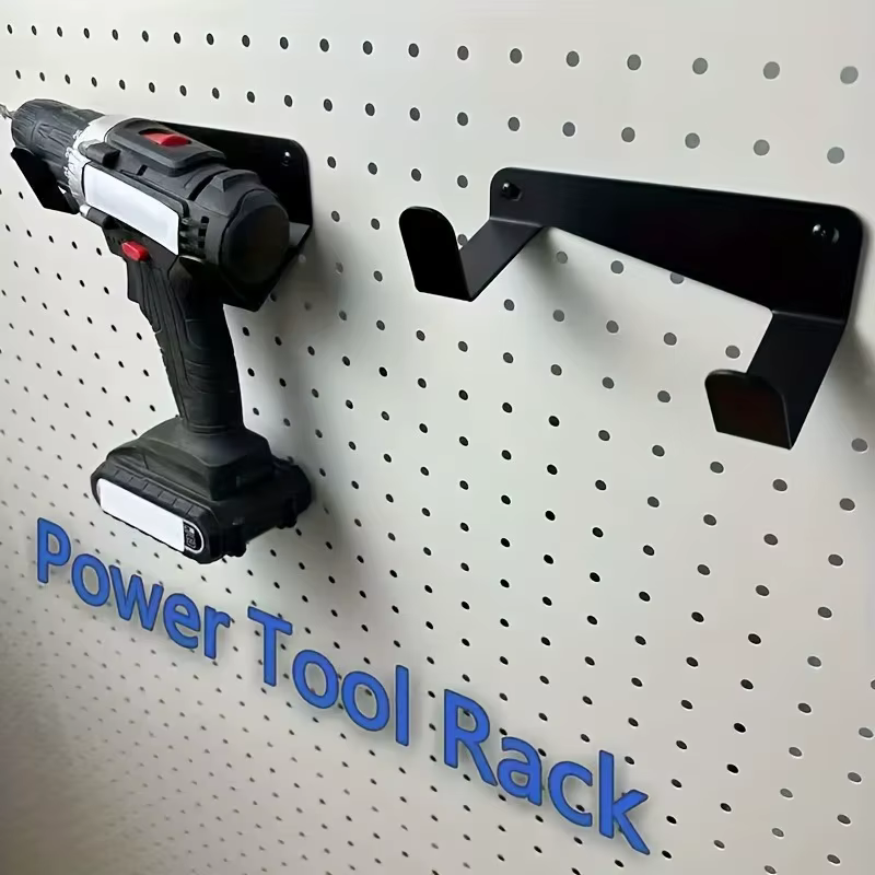 Support métallique pour outils électriques mural