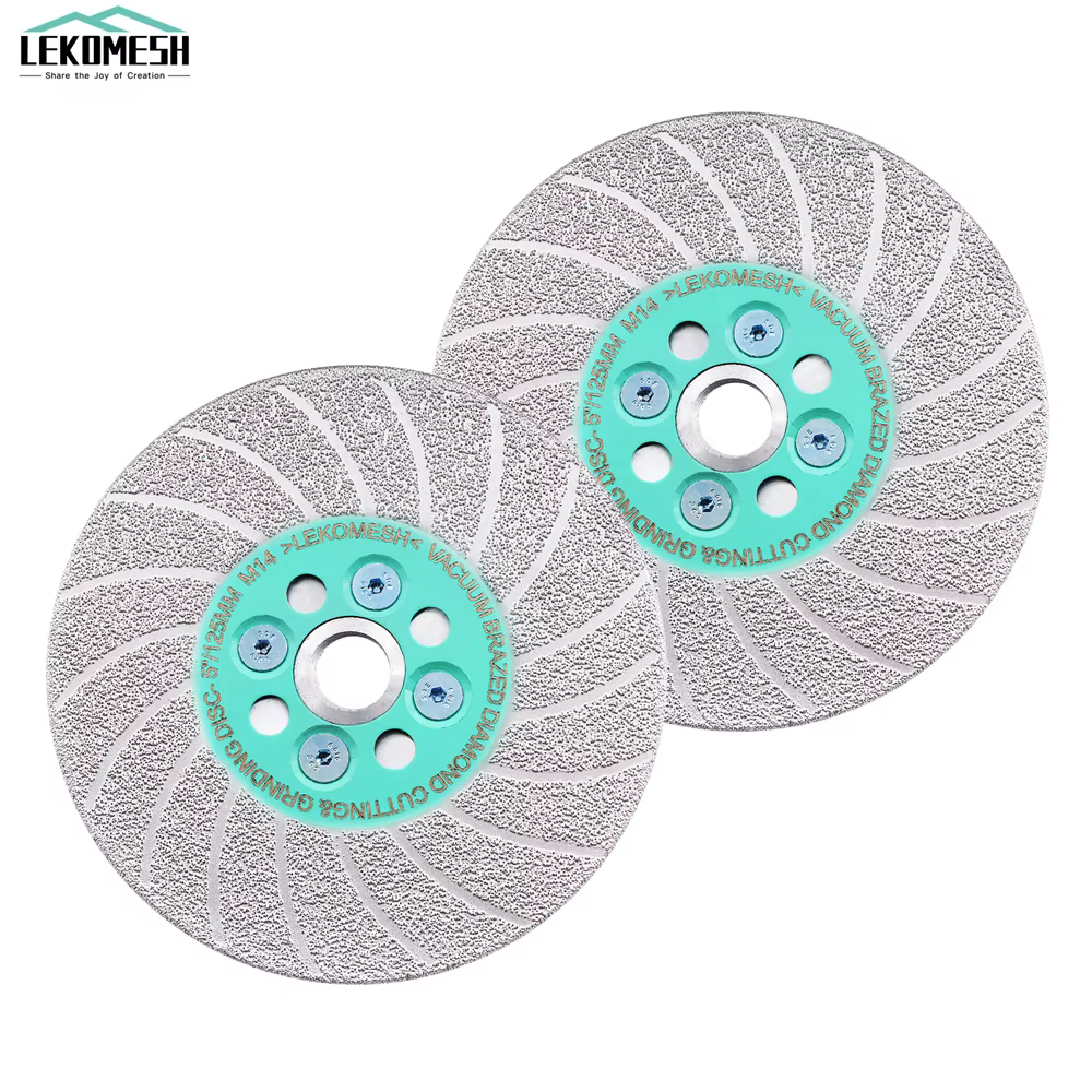 LEKOMESH 1pc Dia 5 pouces 125mm lame de scie disque de meulage de coupe de béton M14