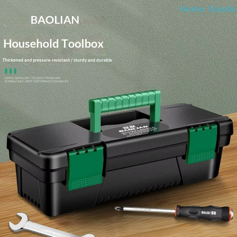 Boîte à outils en plastique de 10 pouces
