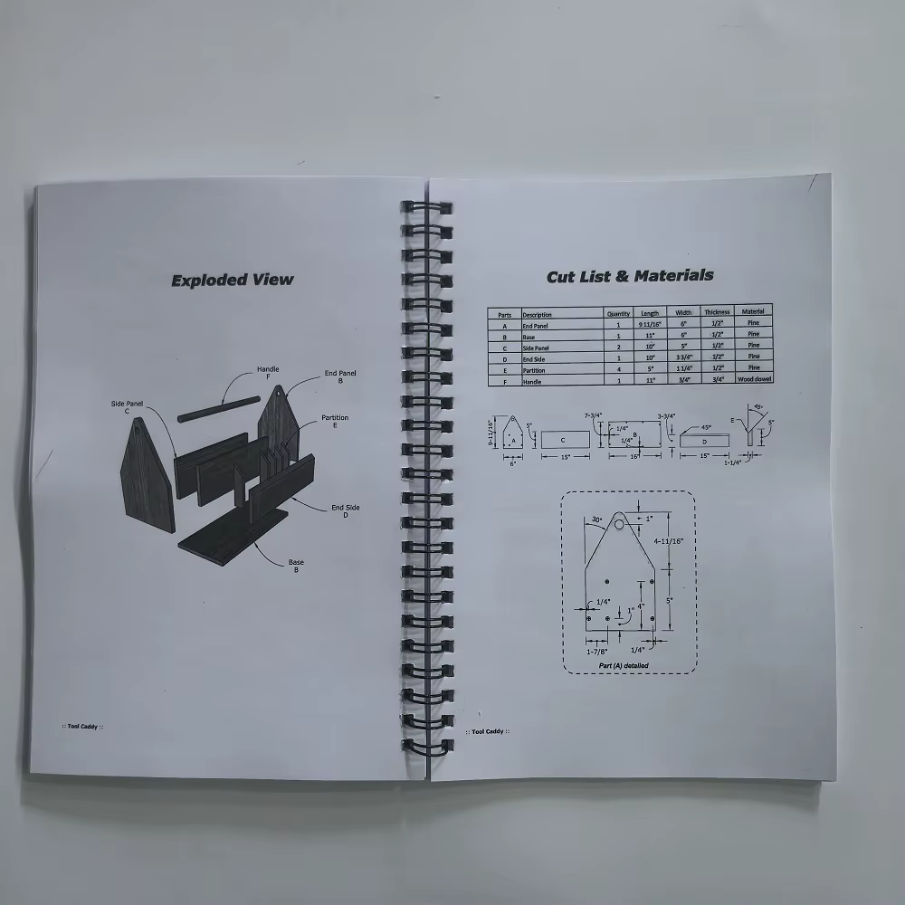 Livre de projets de menuiserie pour débutants