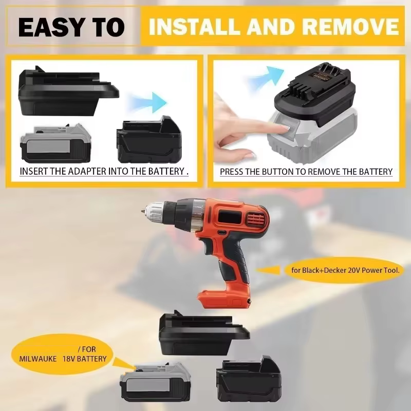 Adaptateur d'outil pour Black Decker