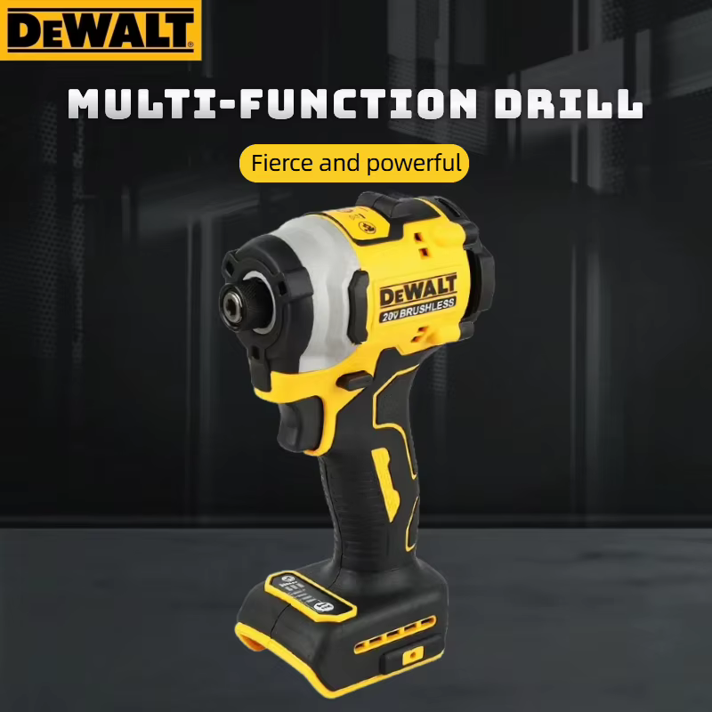 Perceuse sans fil DEWALT DCD850 Brushless 20V : Visseuse à percussion multifonction rechargeable (outil seul)