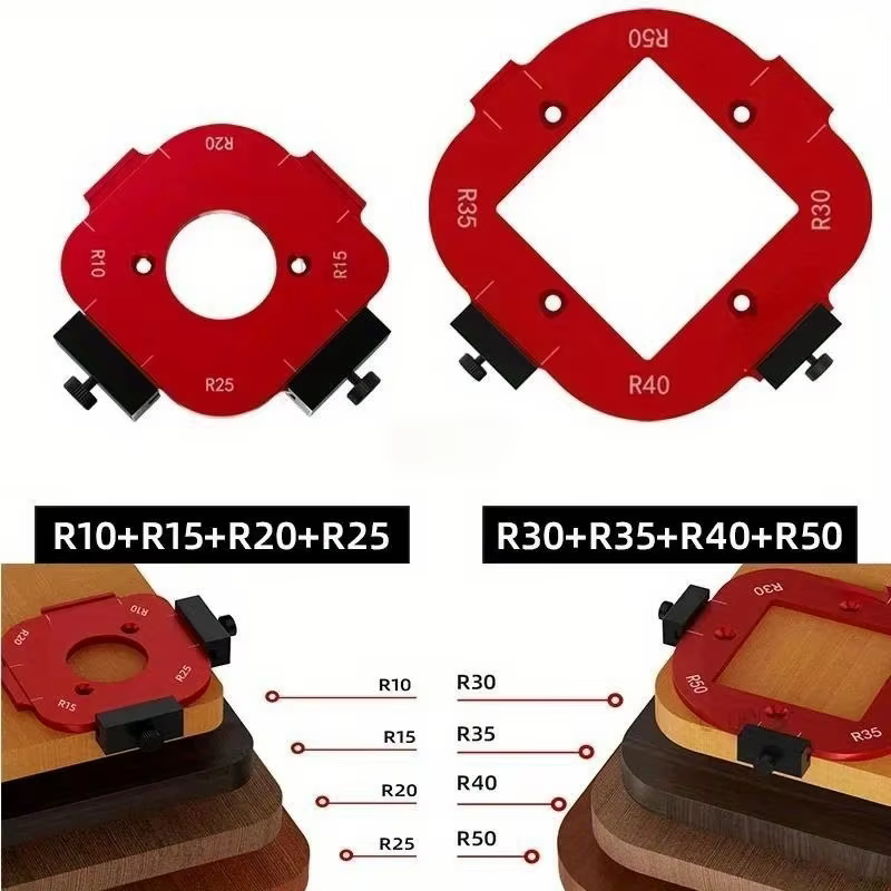 Kit de modèles de routeur à bois 4 en 1