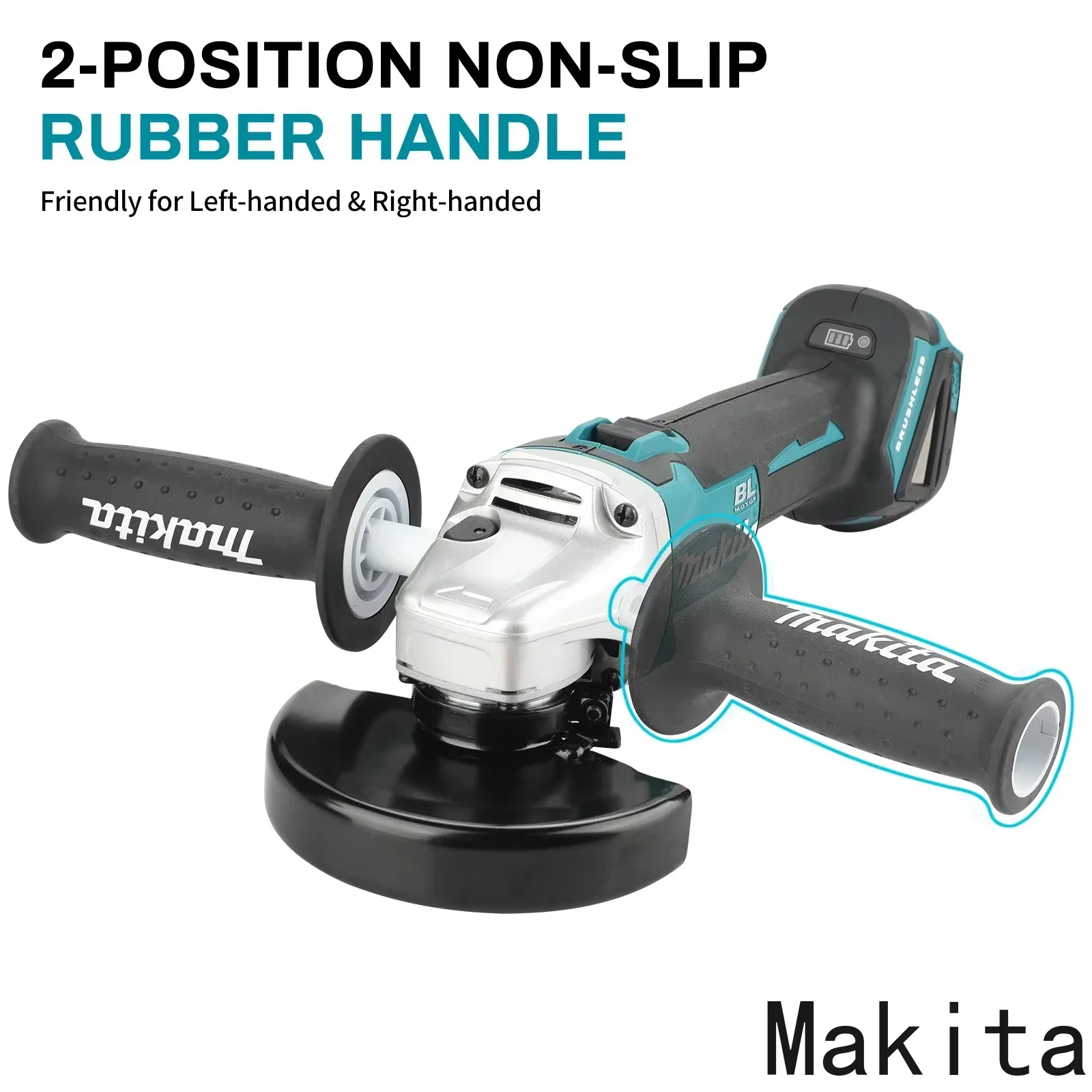 Meuleuse d'angle multifonction Makita DGA504 18V 6.0Ah 125mm sans balais à batterie lithium