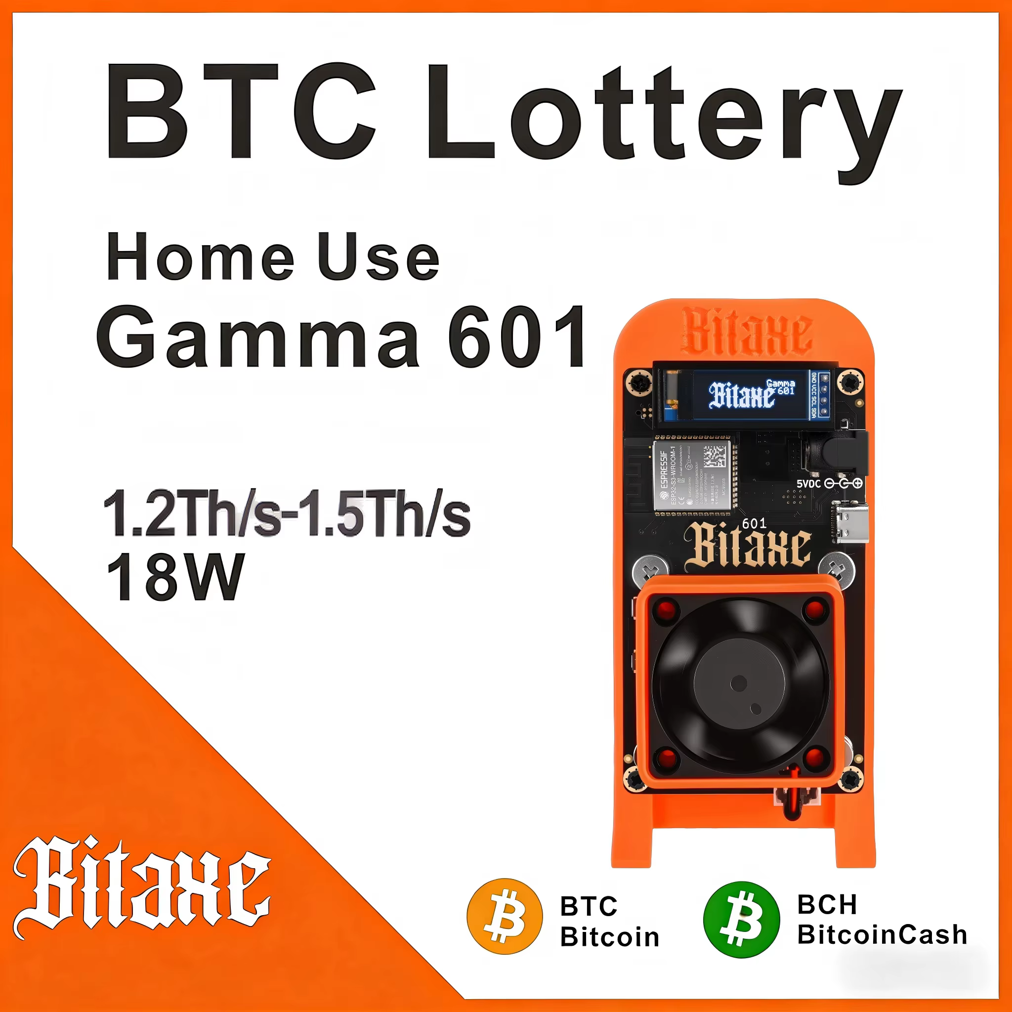 dernier modèle de mineur Bitcoin open source Gamma 601 1.2TH/s