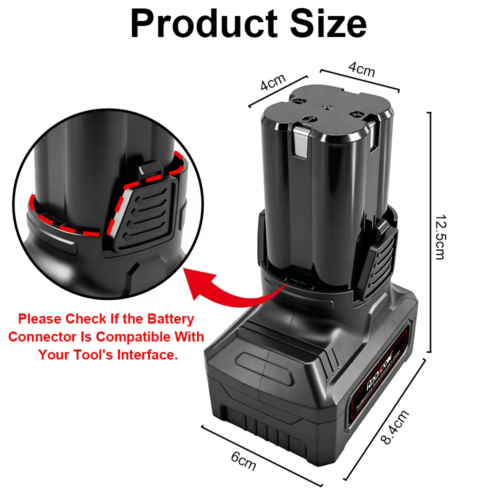 RDDSPON 16.8V batterie au Lithium clé électrique remplaçable universelle tournevis outil de forage