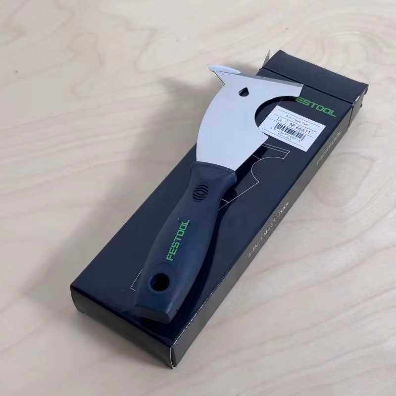 FESTOOL 66411 Couteau à mastic 5 en 1 | Extracteur d'ongles mélangeur grattoir | Portable pour la réparation de la