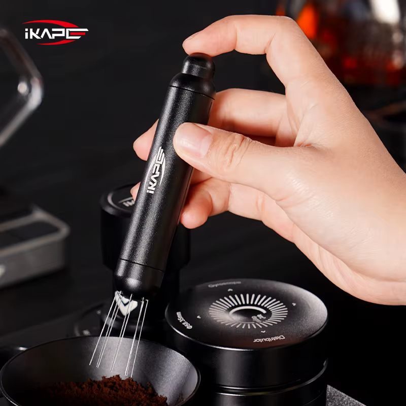 Outil WDT IKAPE, distributeur de poudre d'expresso magnétique, outils professionnels pour barista, accessoire à café télescopique rétractable