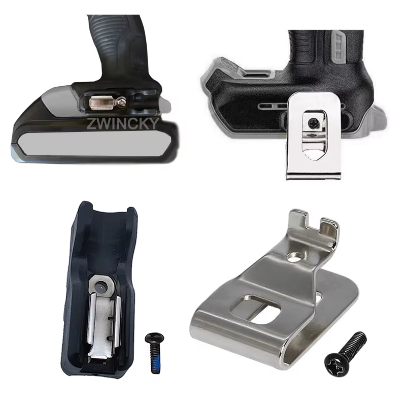 Porte-embouts avec crochet de ceinture et vis pour outils électriques sans fil 18V Makita/Dewalt/Milwaukee – Accessoires pour perceuses et visseuses à chocs