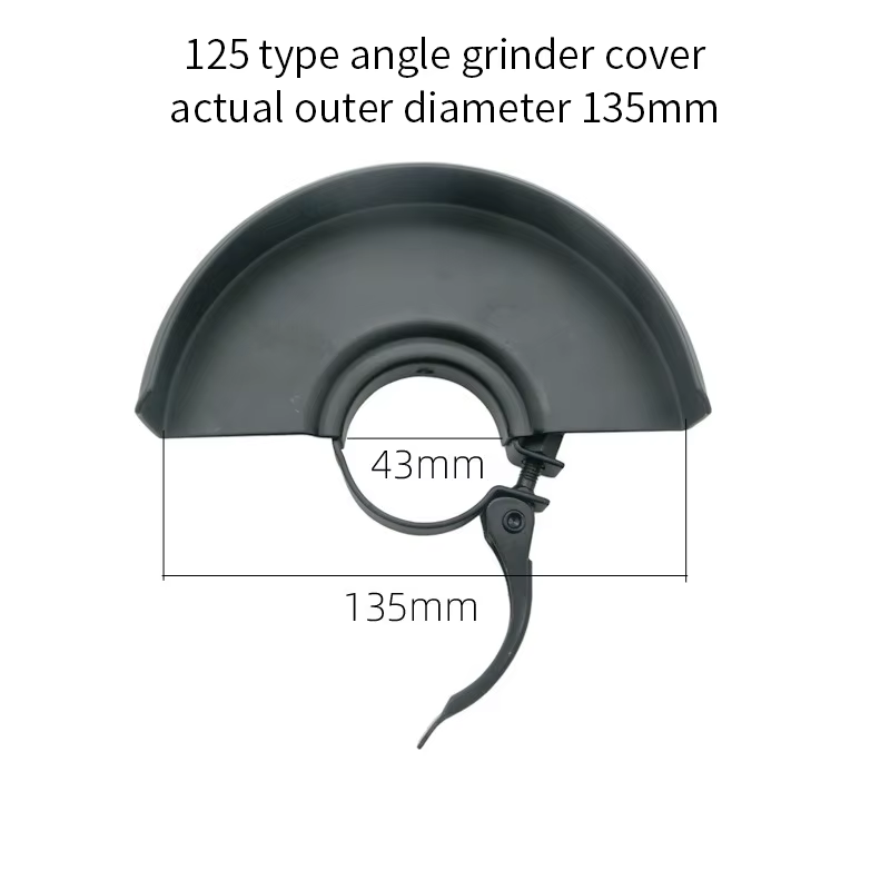 Couvercle de protection pour meuleuse d'angle 100 115 125 150 mm