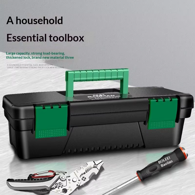 Boîte à outils en plastique de 10 pouces