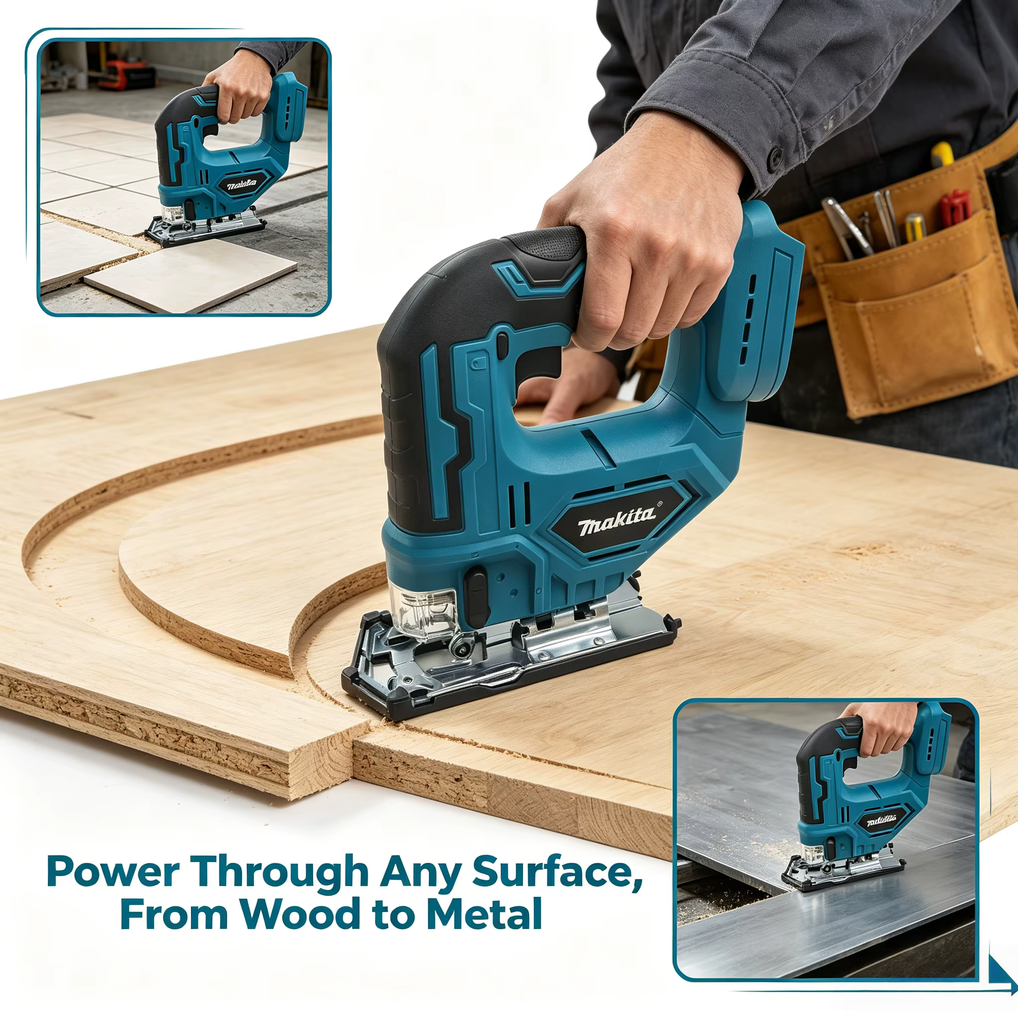 Scie sauteuse Makita DJV182Z 18V Lithium-Ion