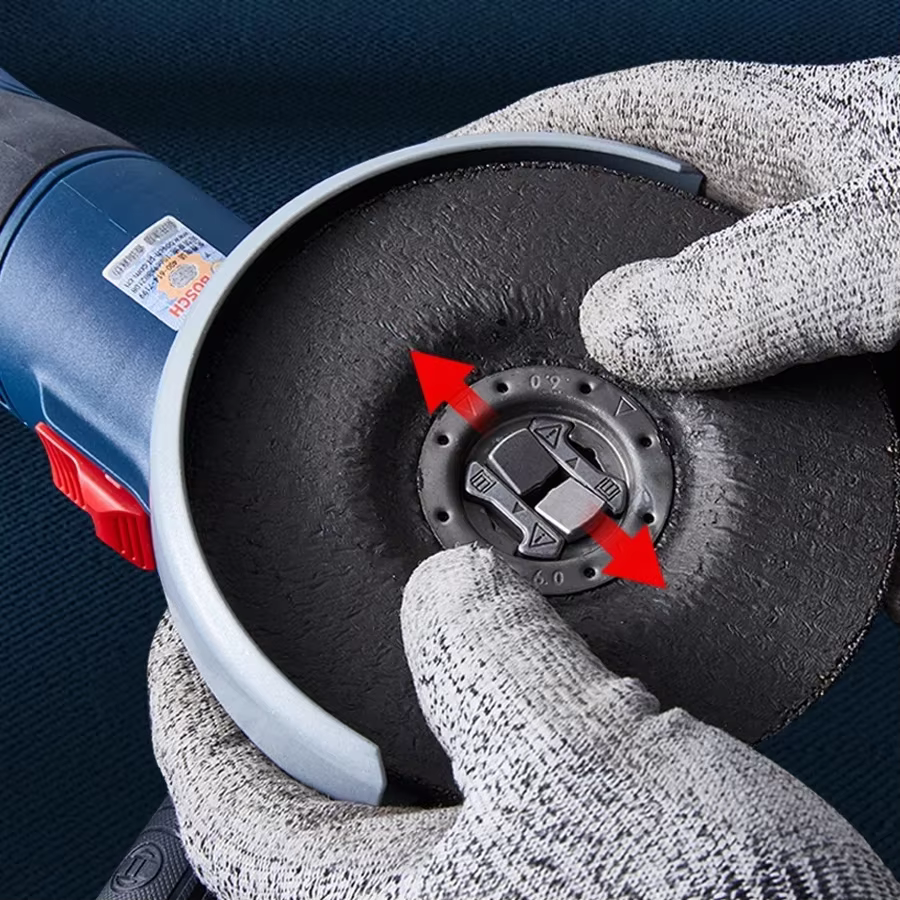 Bosch GWX180-Li 18V meuleuse d'angle sans fil système X-LOCK moteur sans brosse outil nu