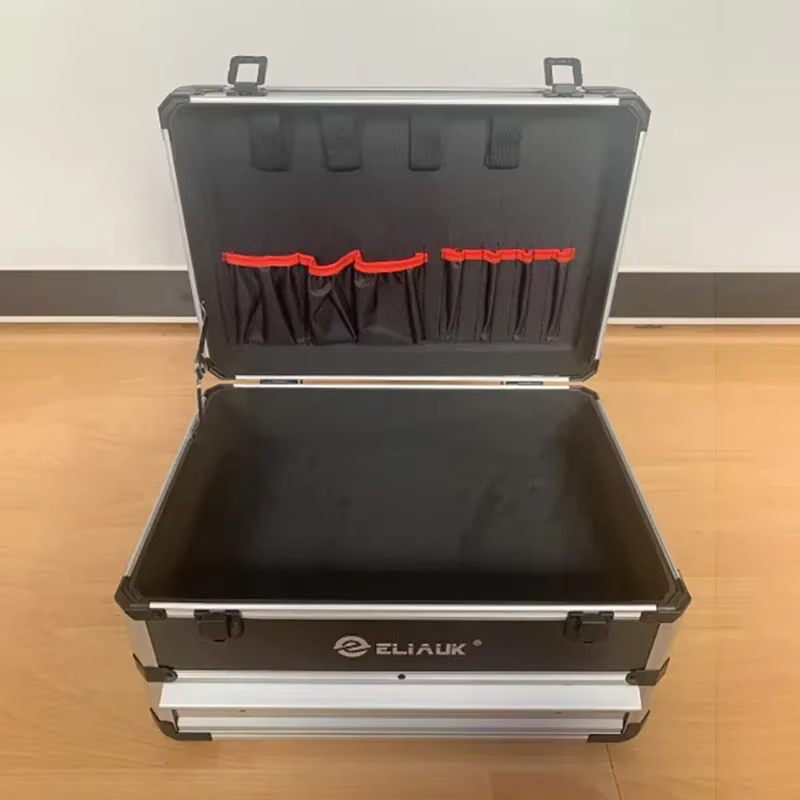 Boîte à outils en alliage d'aluminium
