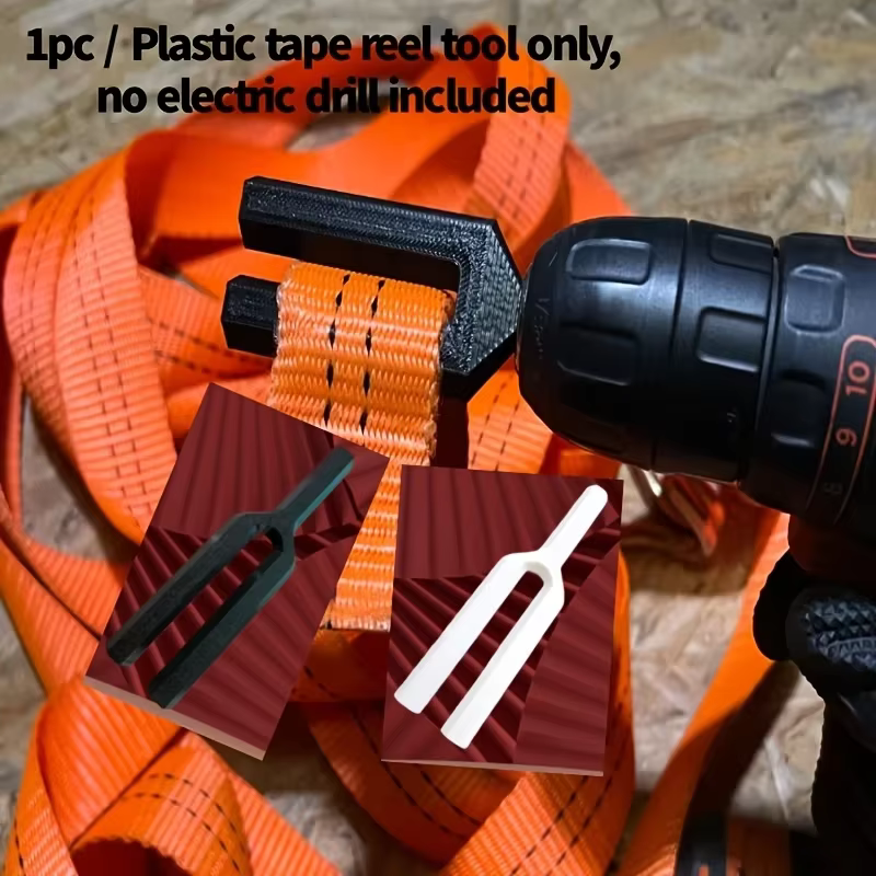 Support de fixation pour embout de perceuse avec sangle à cliquet - Accessoire pour outil rotatif