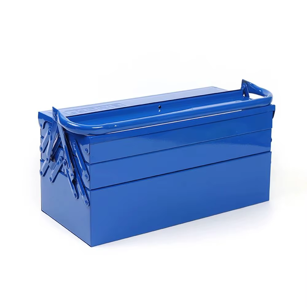Grande boîte à outils en métal légère