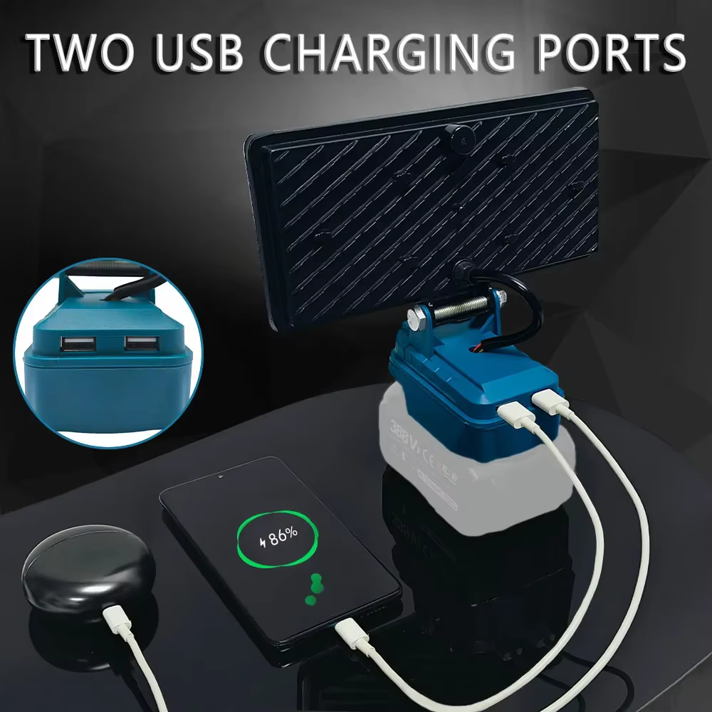 Lampe de travail LED 3/4/8 pouces pour Makita