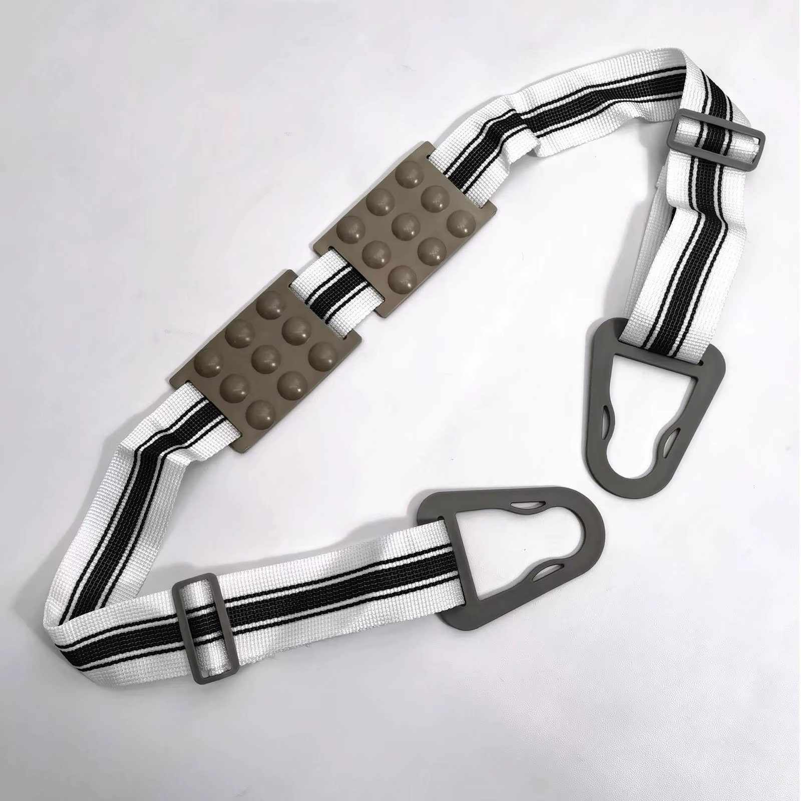 Ceinture de massage vibrante pour tapis de course, équipement d'entraînement polyvalent avec support rembourré pour exercices abdominaux