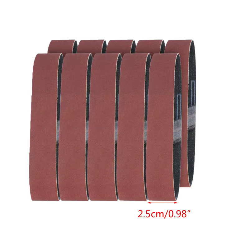 10x bande Abrasive 120/320/600 grains