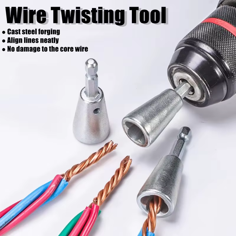 Outil de torsion de fils pour électricien