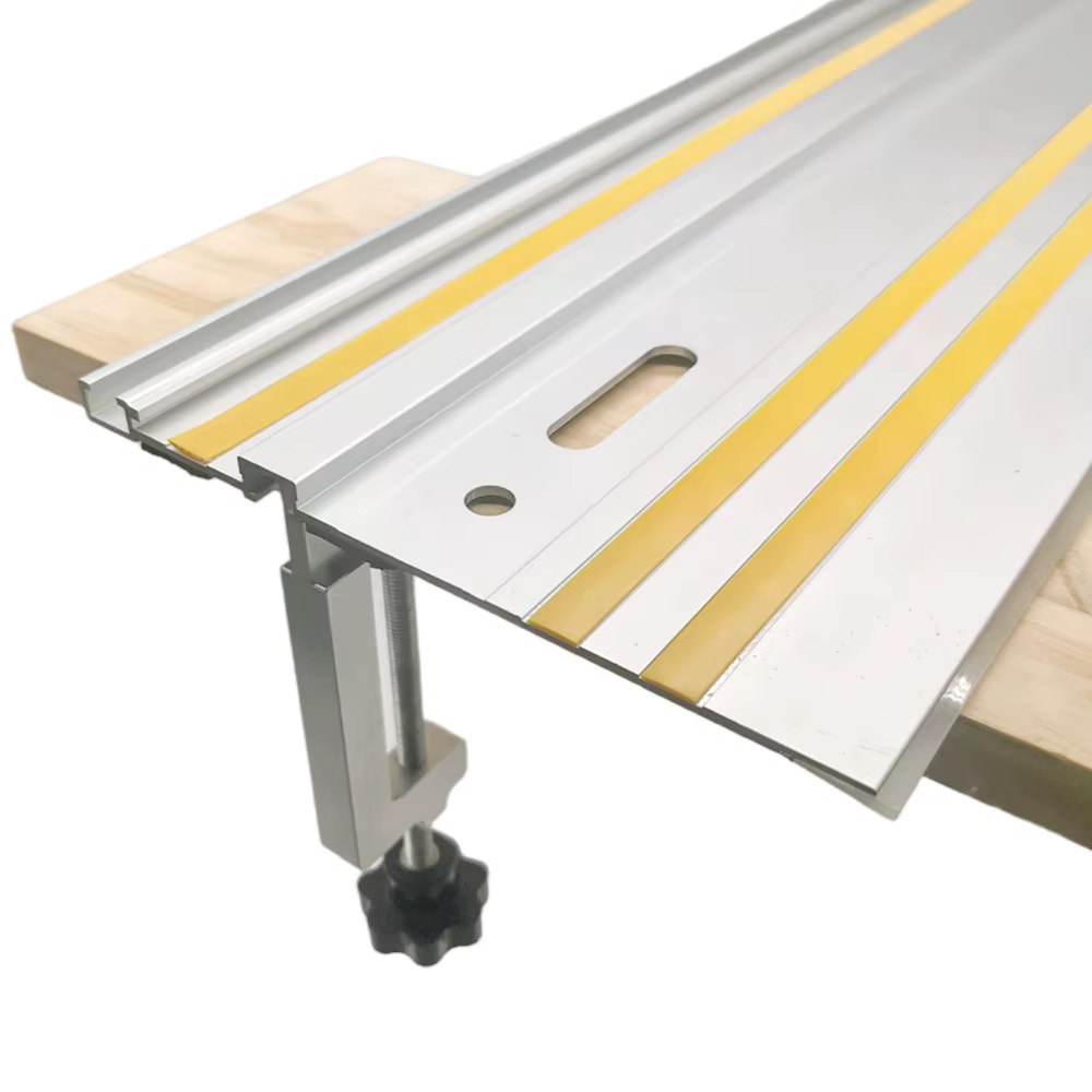 Lot de 2 : Kit de jonction universel pour rails de guidage et pince d'angle droit