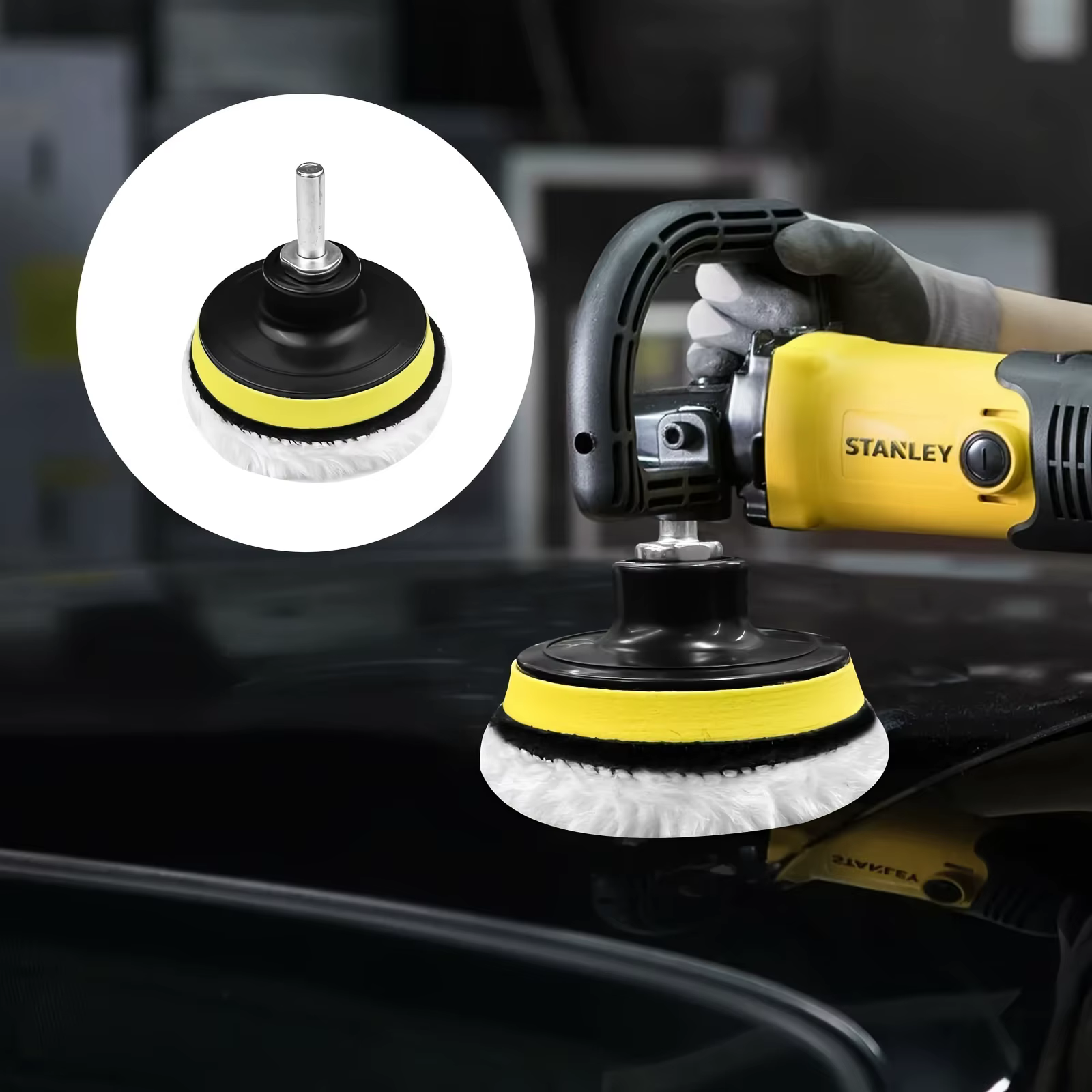 Kit de tampons de polissage pour voiture