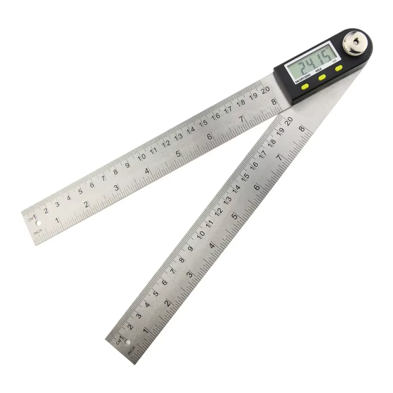 Goniomètre rapporteur électronique jauge numérique outil de mesure d'angle règle multi-angle outils de travail du bois